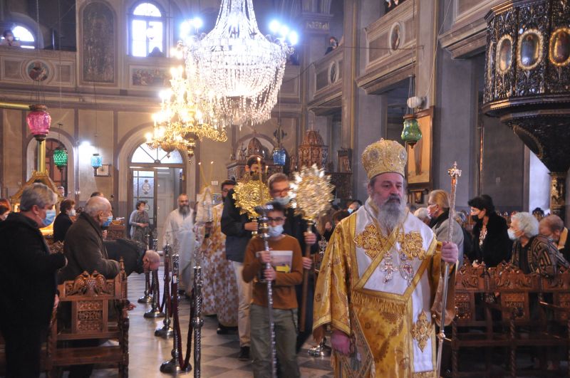 Χειροτονία διακόνου στήν Μητρόπολή μας